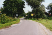 die Zufahrt nach Cantnitz