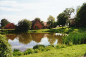 Idylle am Dorfteich