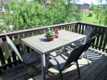 Terrasse mit Essplatz